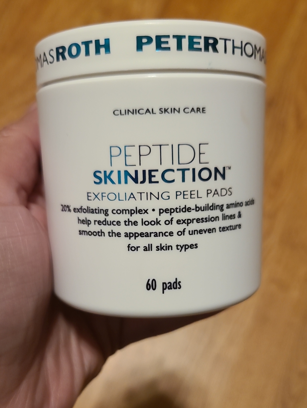 Peter Thomas Roth Peptide Skinjection Exfoliating Peel Pads-  NEW